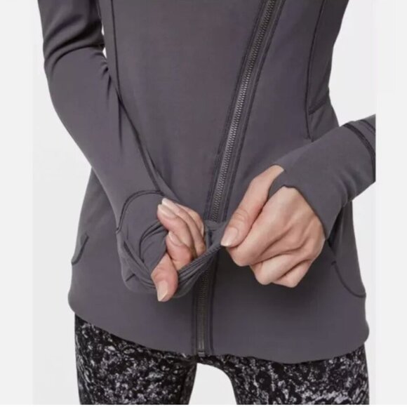 Lululemon Every Journey Hoodie Moonwalk Gray Size 8 Zip Jacket Travel Athleisure - Picture 3 of 11